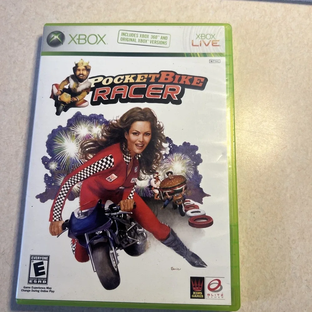 Pocket Bike Racer (Xbox 360, 2006) COMPLETE - Tested